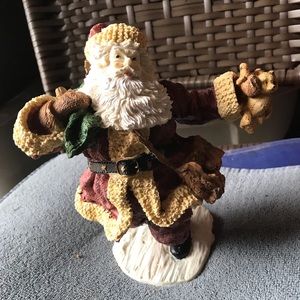 Old Saint Nick Santa Claus Christmas Statue 7” Tall Vintage